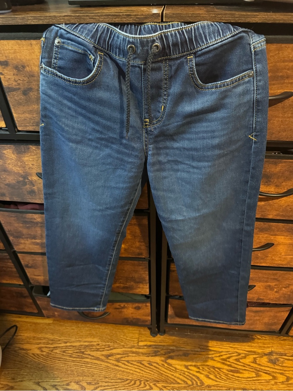 Cat & Jack Dark Blue Kids' Pull-On Jeans
